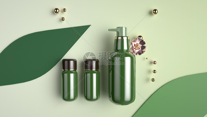 護(hù)膚品展示樣機(jī)圖片素材 C4D格式與VRF高清圖片免費下載
